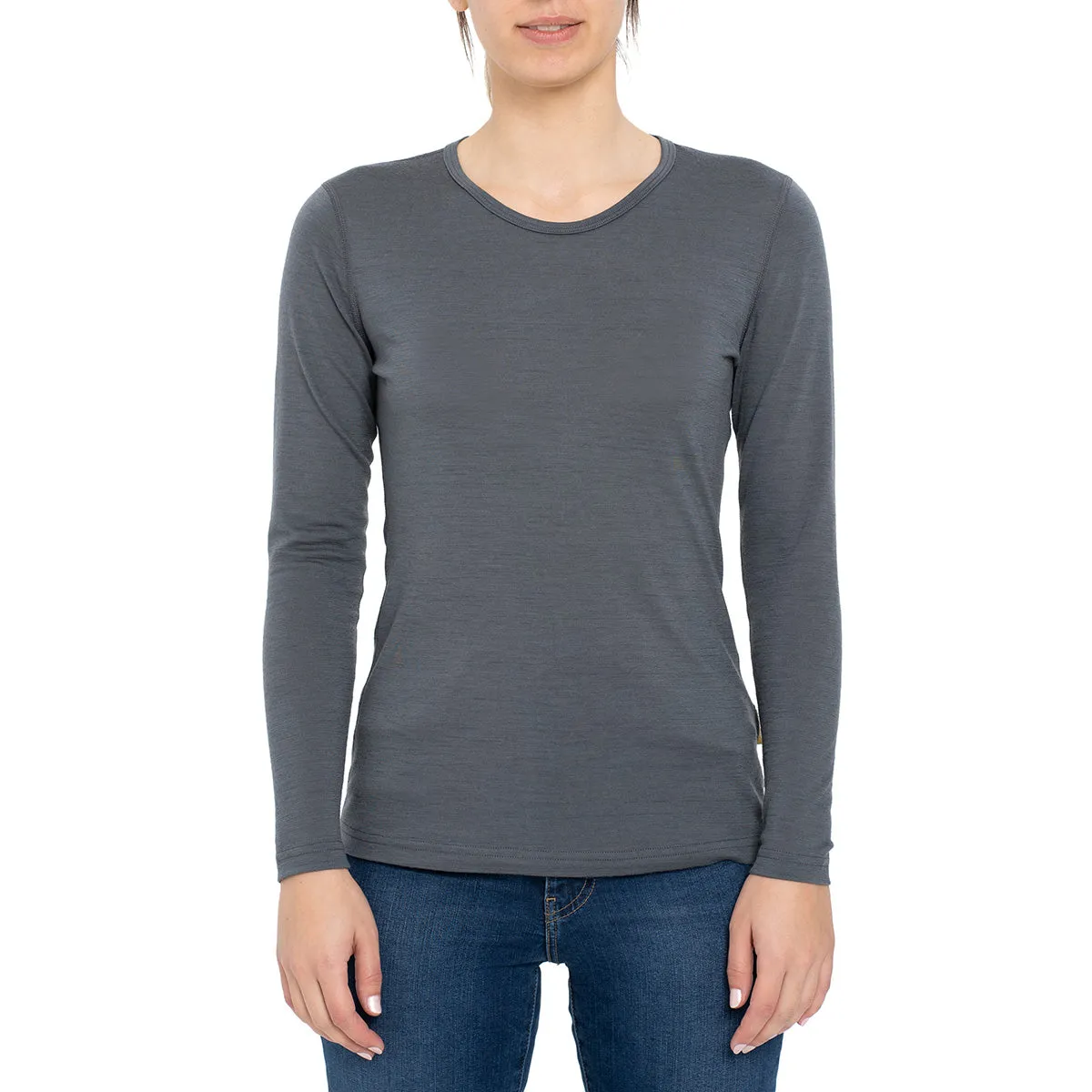 Women's 160 Thermal Long Sleeve Crew Perfect Grey