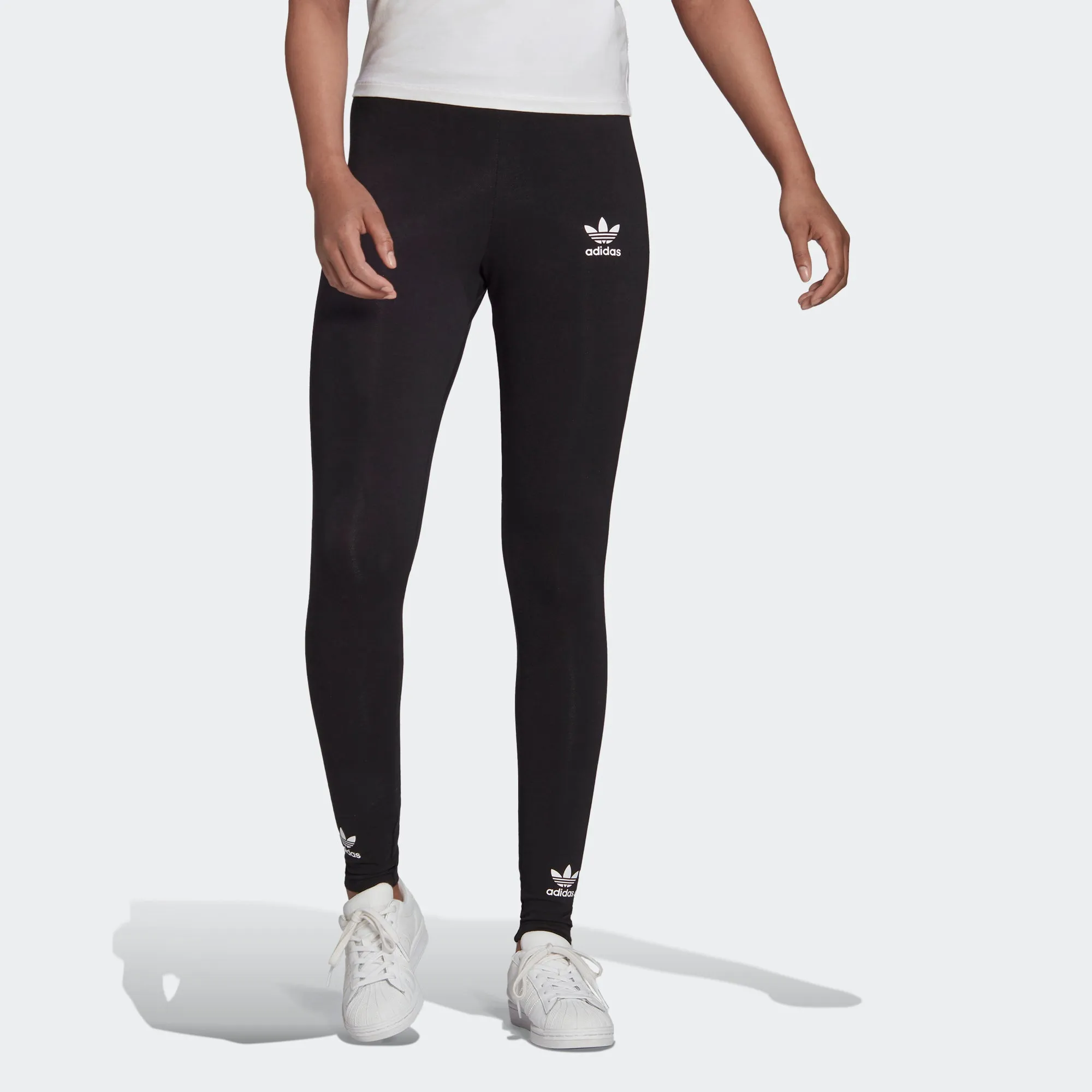 Women's adidas Originals Logo Play Leggings Black