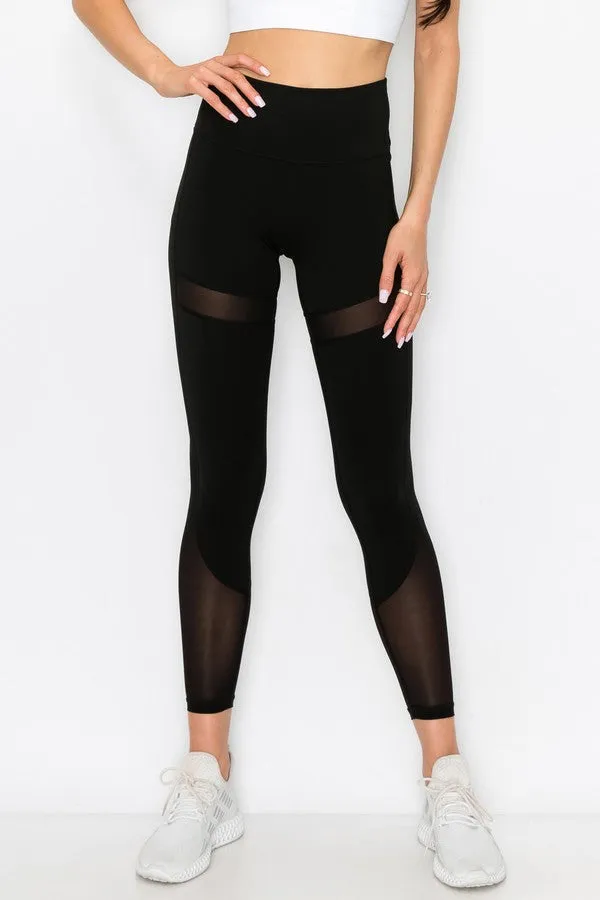 Women’s Contour Mesh Active Leggings