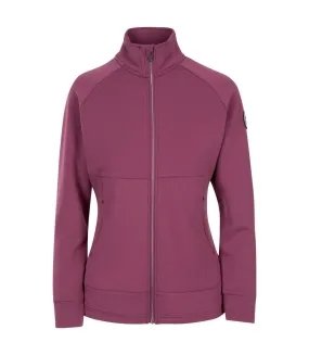 Womens/ladies advantage dlx fleece top damson Trespass