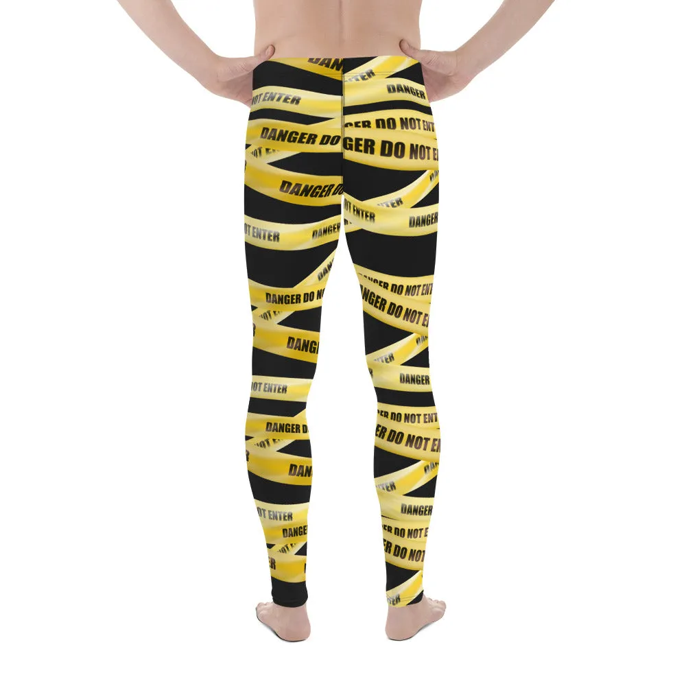 Yellow Tape Men's Leggings