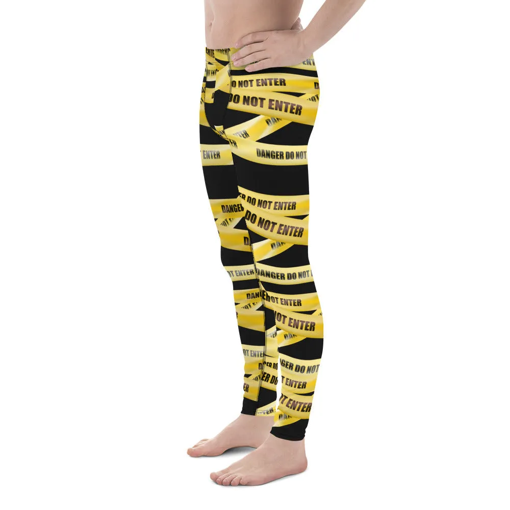 Yellow Tape Men's Leggings