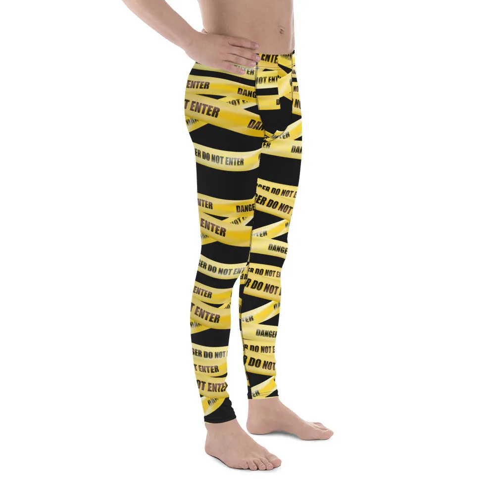 Yellow Tape Men's Leggings