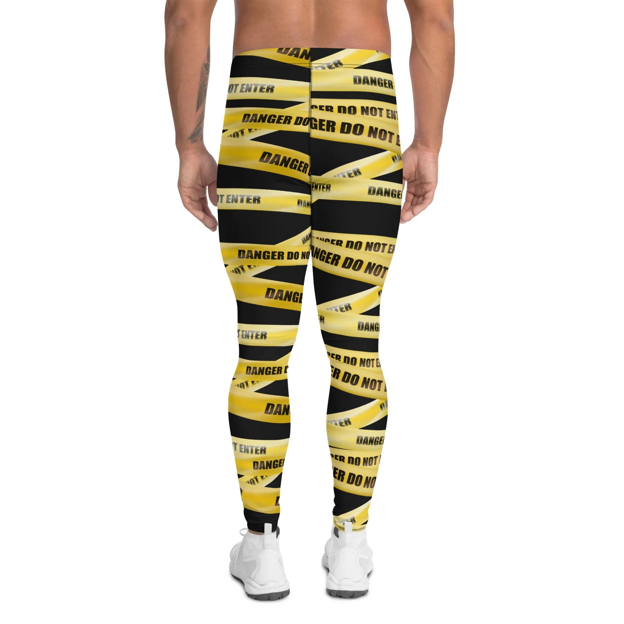 Yellow Tape Men's Leggings