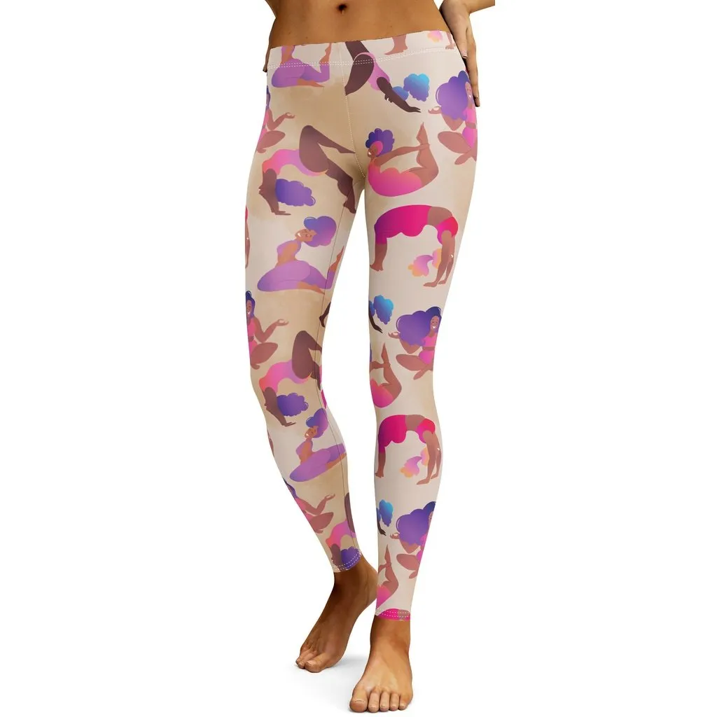 Yoga Poses Leggings